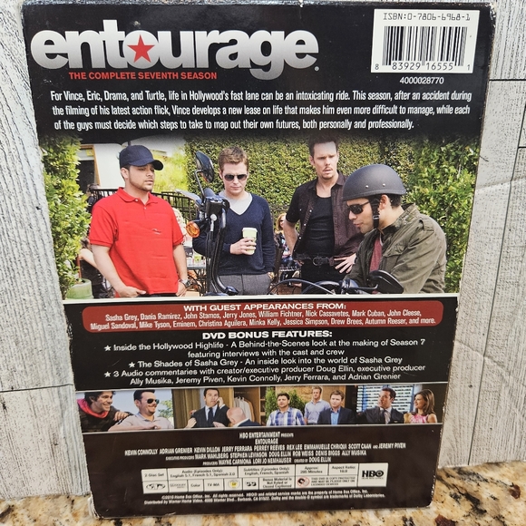 Entourage: Complete SEVENTH Season DVD HBO Series 2 Disc Set - Picture 5 of 7